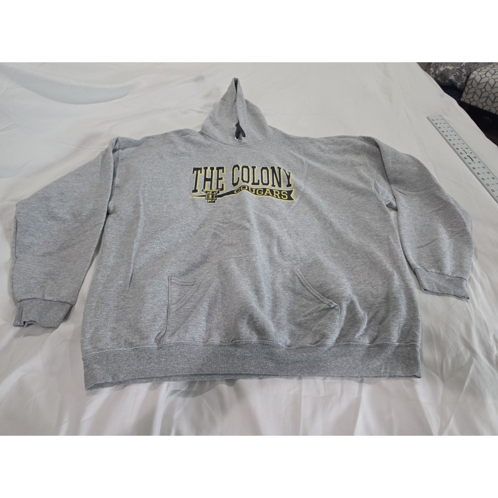 Men's 3xl The Colony Cougars Sweatshirt With Pockets Dallas Tx